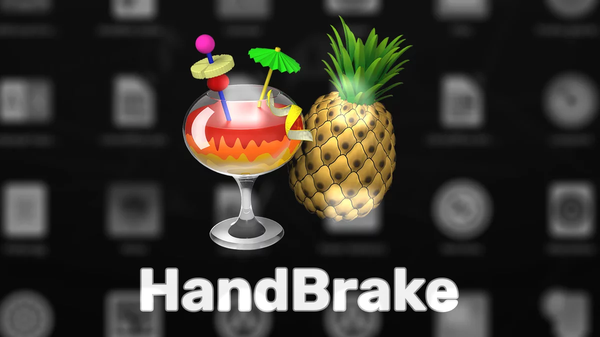 视频格式转换工具: HandBrake （Win/macOS/Linux）